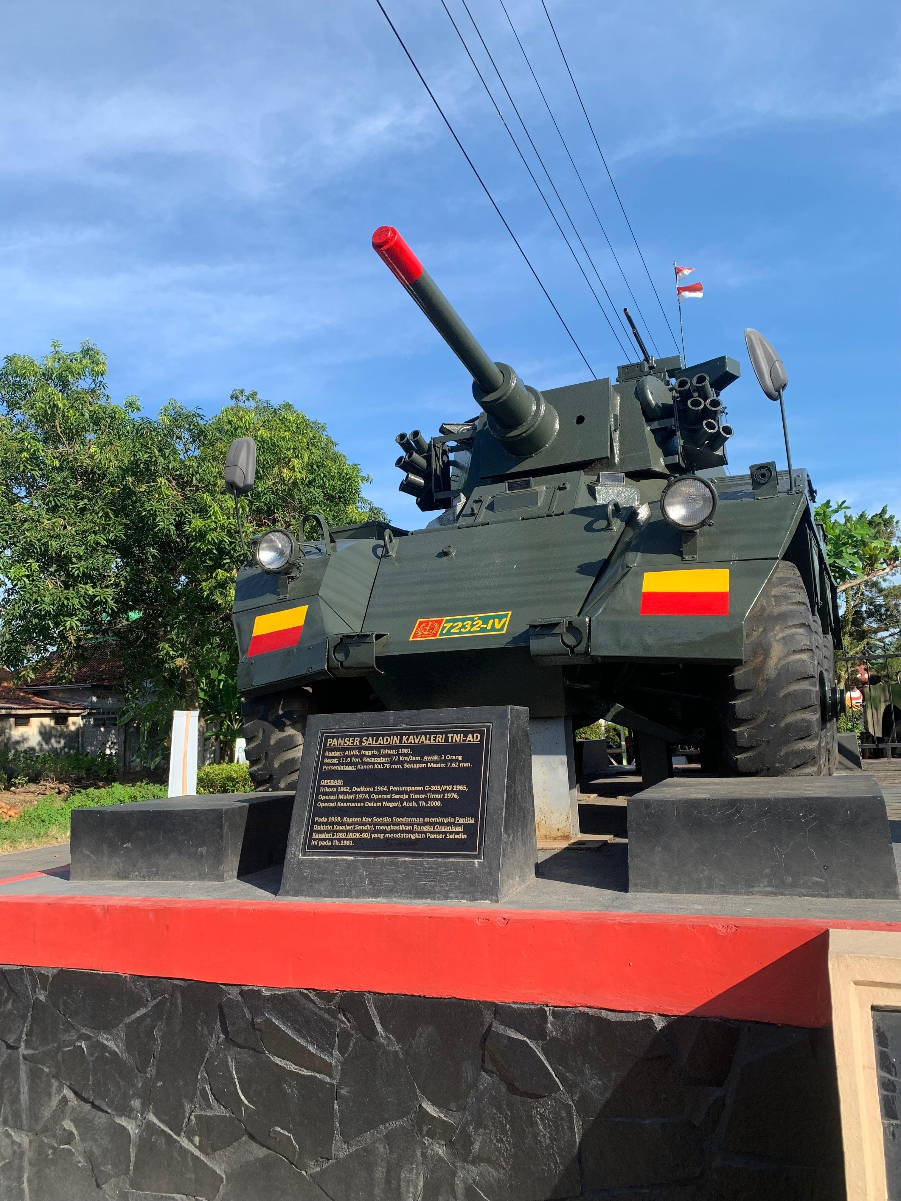 PANSER SALADIN KAVALERI TNI-AD